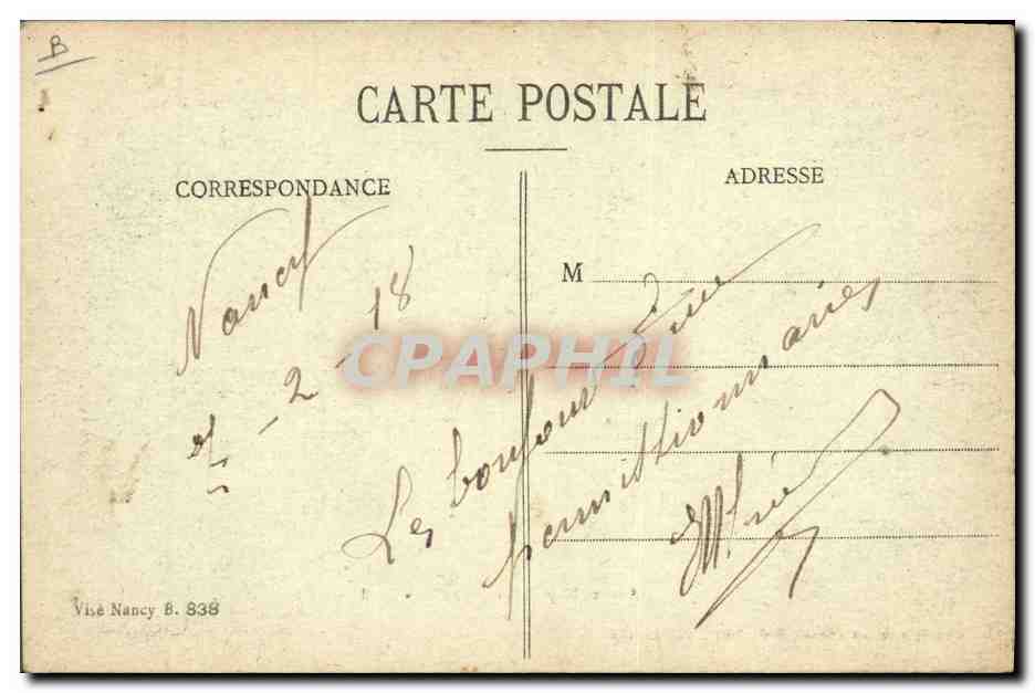 Toul Pittoresque — Annexe Hôpital Saint-Charles • Pavillon — Gerdolle et Briquet éditeurs, Toul — Rückseite