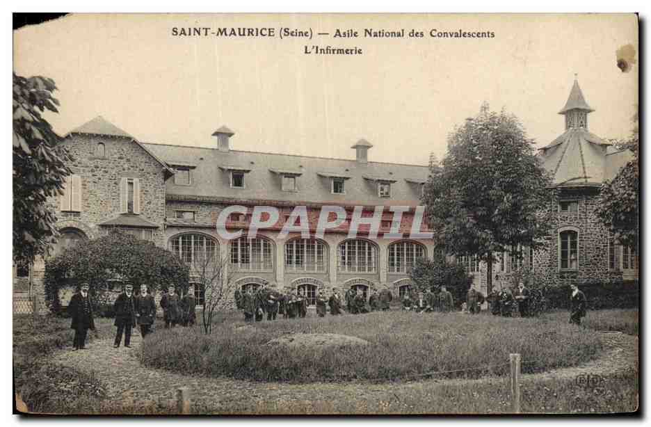 CPA Militaria Saint Maurice Asile national des convalescents L'infirmerie