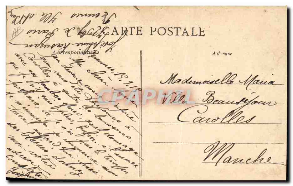 Rennes - École Saint-Vincent-de-Paul - L'Entrée - Hôpital Militaire N°4 - Guerre de 1914 — Reverso