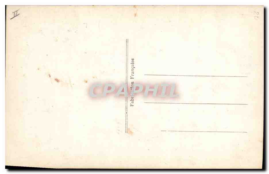 CPA Militaria Croix Rouge Infirmiere — Rückseite
