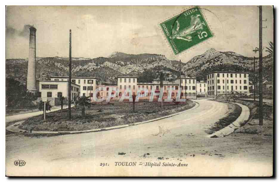 Toulon — Hôpital Sainte-Anne — Éditeur ELD, n° 291