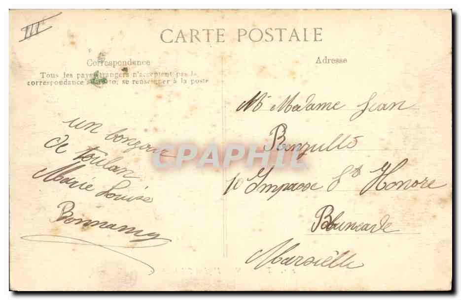 Toulon — Hôpital Sainte-Anne — Éditeur ELD, n° 291 — Rückseite