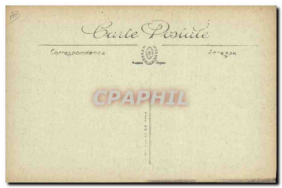 Rosse — Ancienne Chapelle — La Grande Salle de l'Hôpital (Clinique du Dr Ch. Bonnet) — Visite aux Blessés — Rückseite