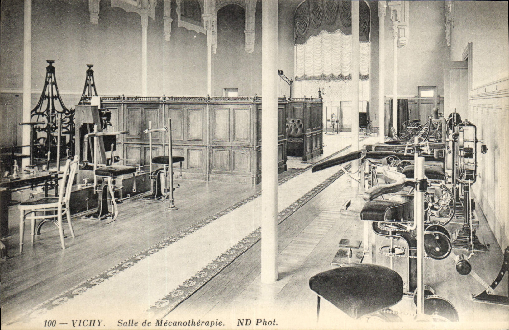 Vichy — Salle de Mécanothérapie — ND Phot. n°100