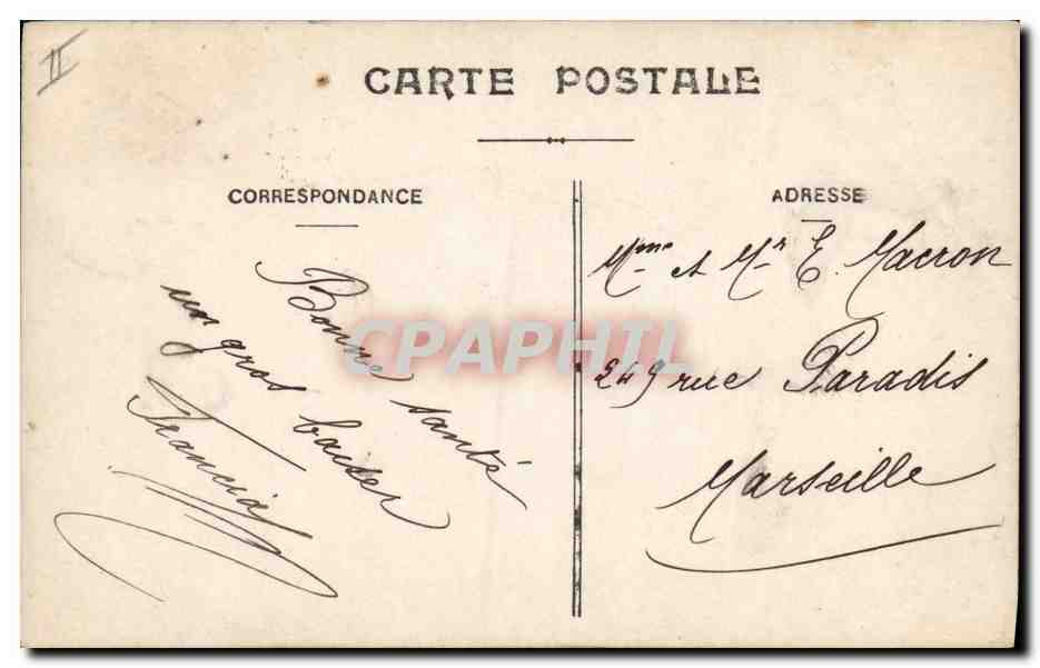 CPA Fantaisie Enfant Lune  — Verso