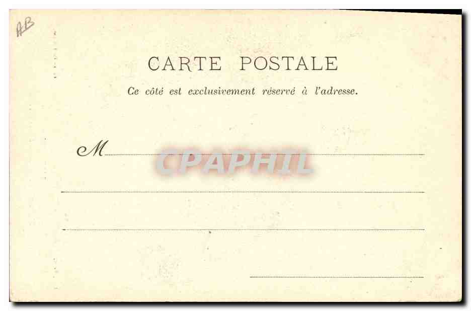 CPA Fantaisie Theatre L'Aiglon Metternich Andre Calmettes  — Verso