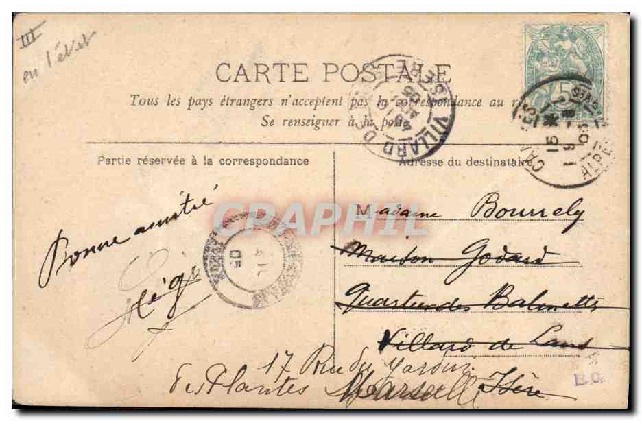 Danseuse Marigny — Série 1156 — Reedlanger Paris S.I.P. — Reverso