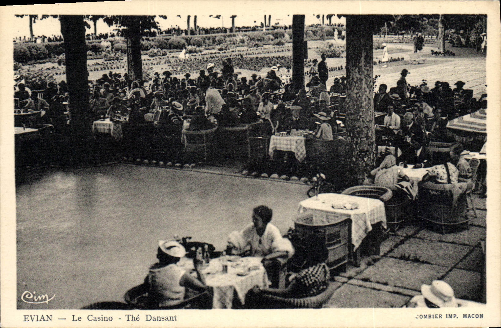CPA Evian Le casino The dansant 