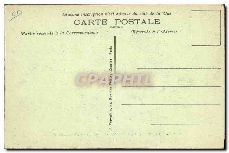 Petits tambours de France — "Rappel du Point du Jour" — E. Papeghin, Paris — Achterkant