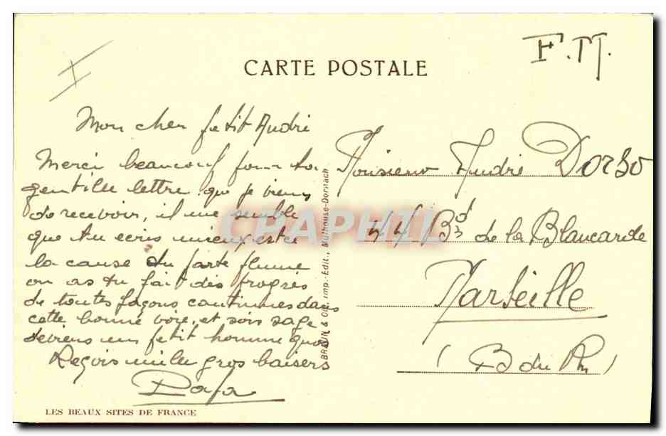 Alsaciennes se rendant à l'église — série 534A — éditeur Brahm & Cie, Strasbourg — Reverso