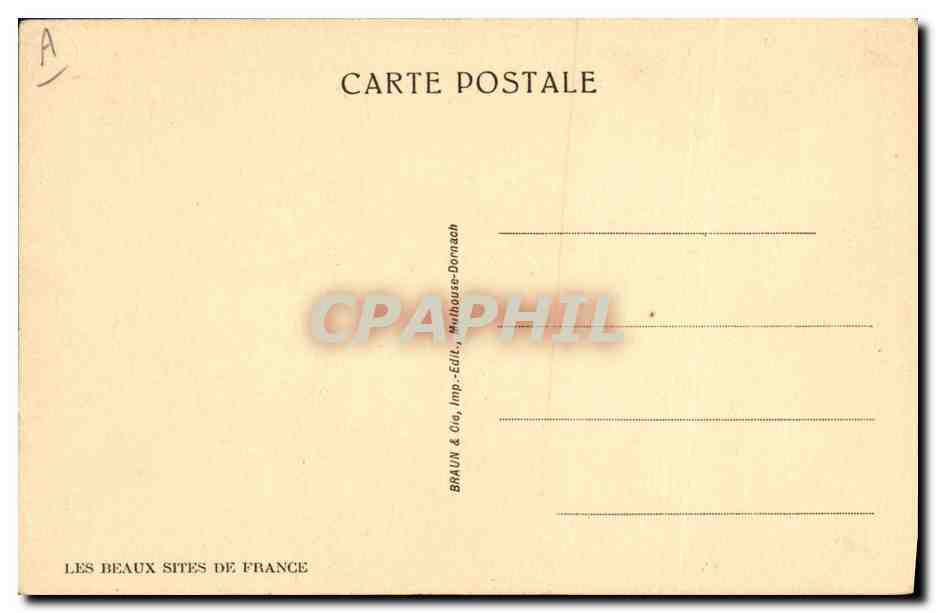 Scènes d'Alsace — Types alsaciens à Engwiller — Braun & Cie, Imp.-Édit., Mülhouse-Dornach — Reverso