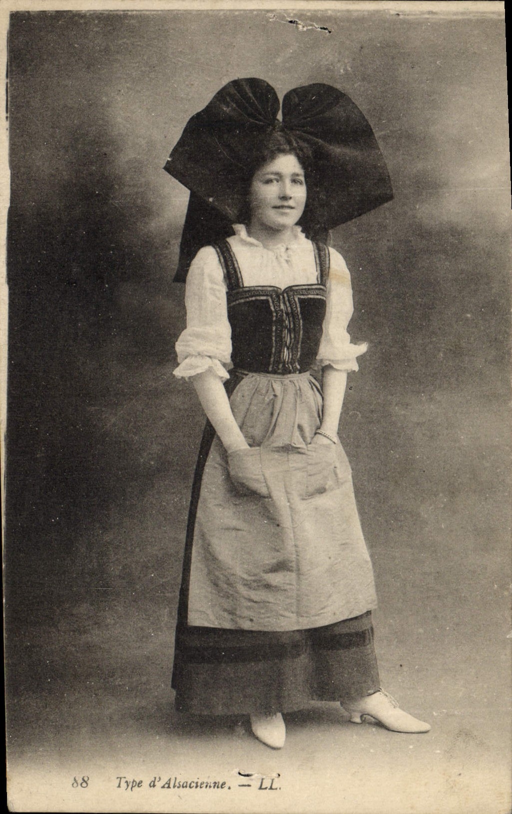 CPA Folklore Alsace