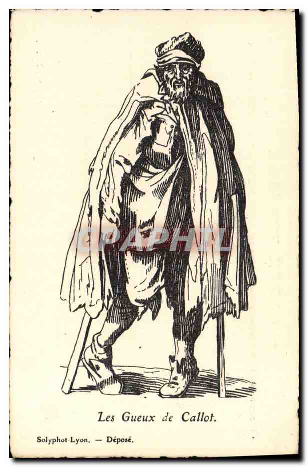 Les Gueux de Callot — Solyphot-Lyon — n° de série non visible