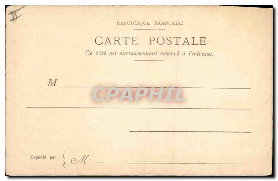 CPA Fantaisie Illustrateur  — Verso