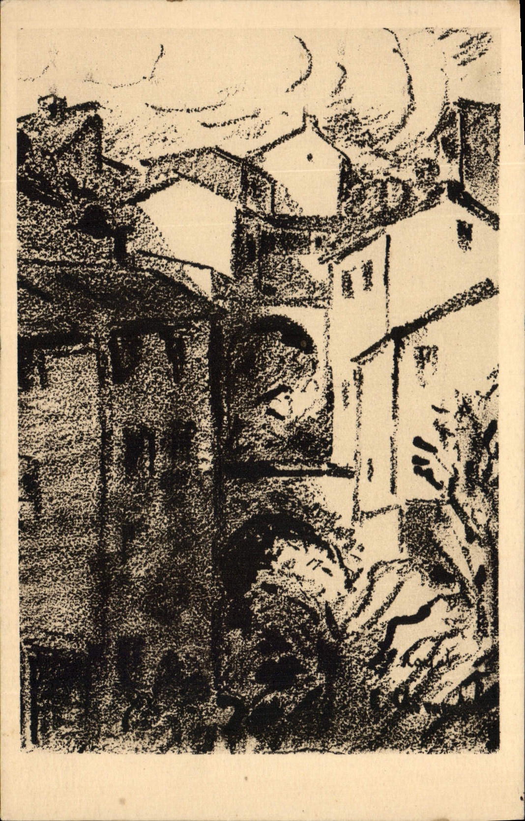 Royat - La Vallée - Dessin Clémentel
