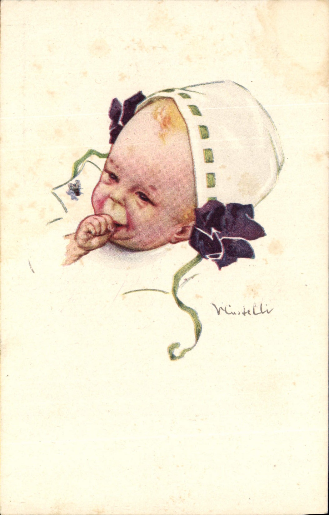 CPA Fantaisie Illustrateur Enfant