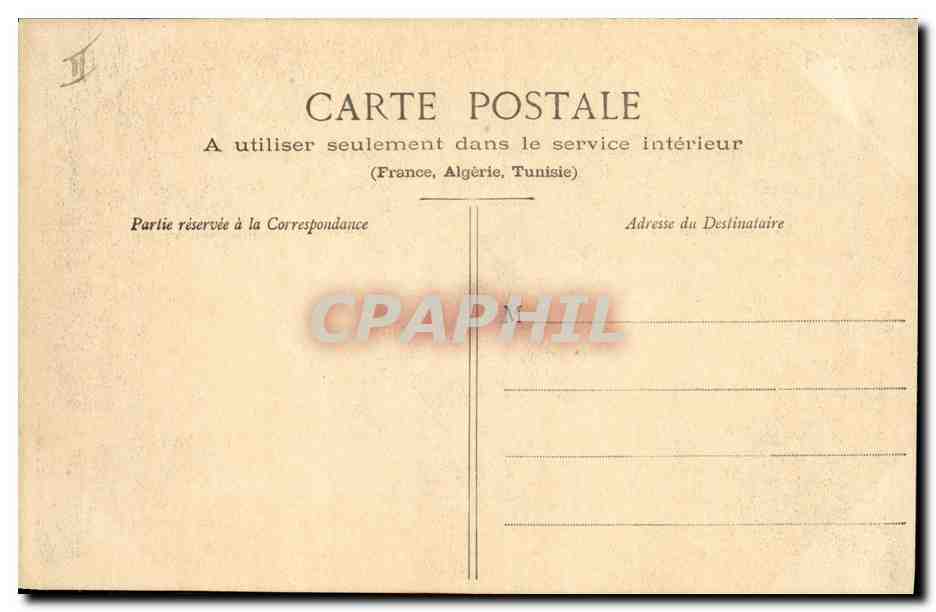 CPA Fantaisie Enfants  — Rückseite