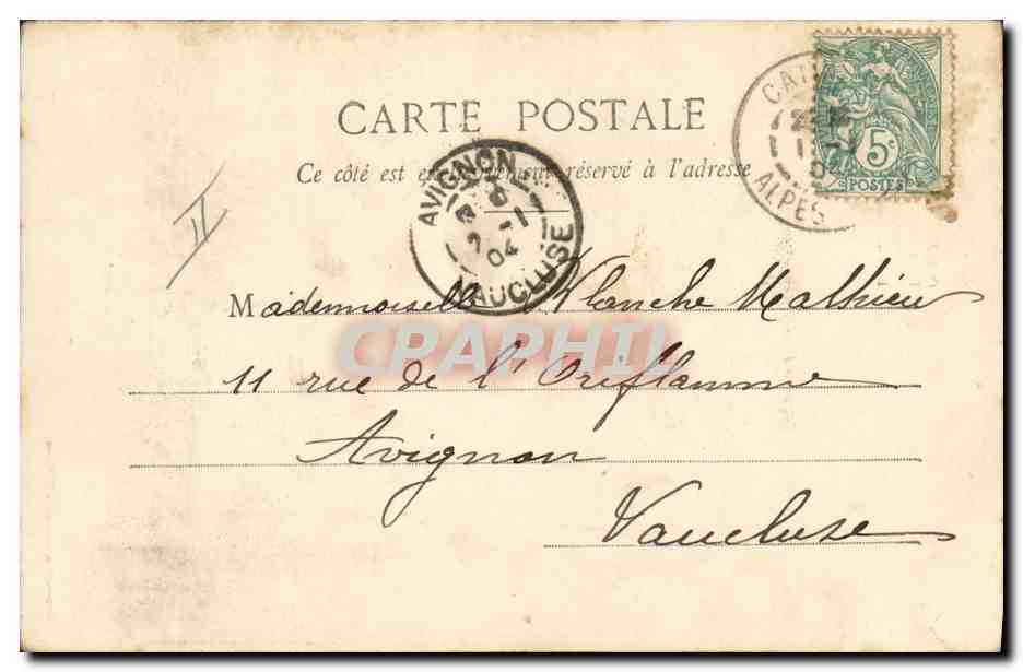 CPA Fantaisie Enfant Le petit jardinier — Verso