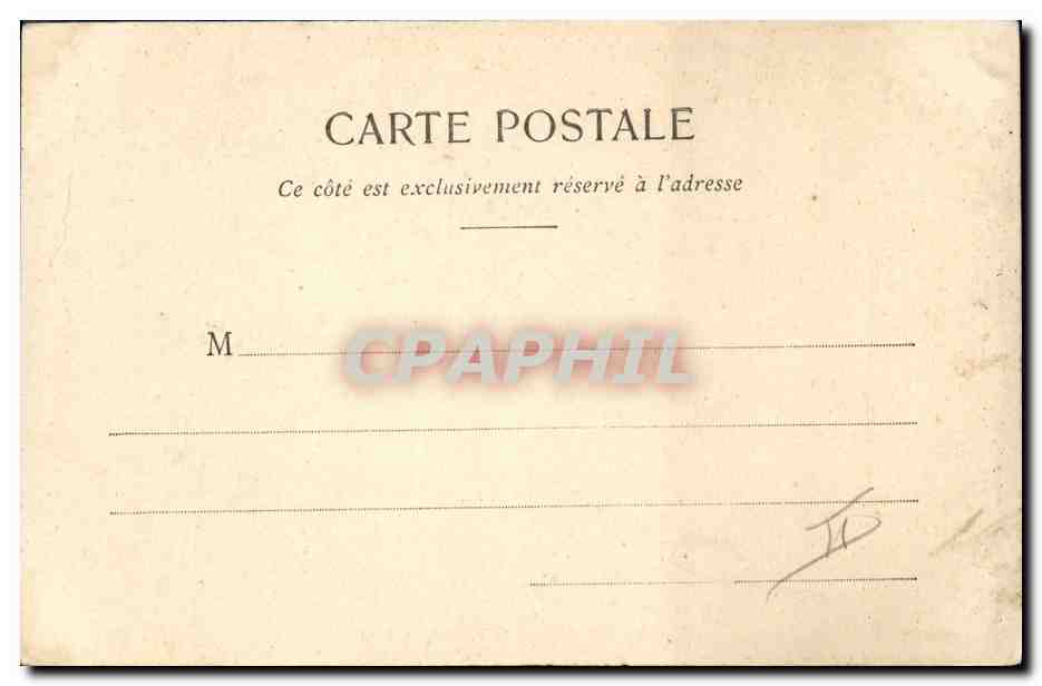 CPA Fantaisie Enfant L'ecole buissonniere — Rückseite