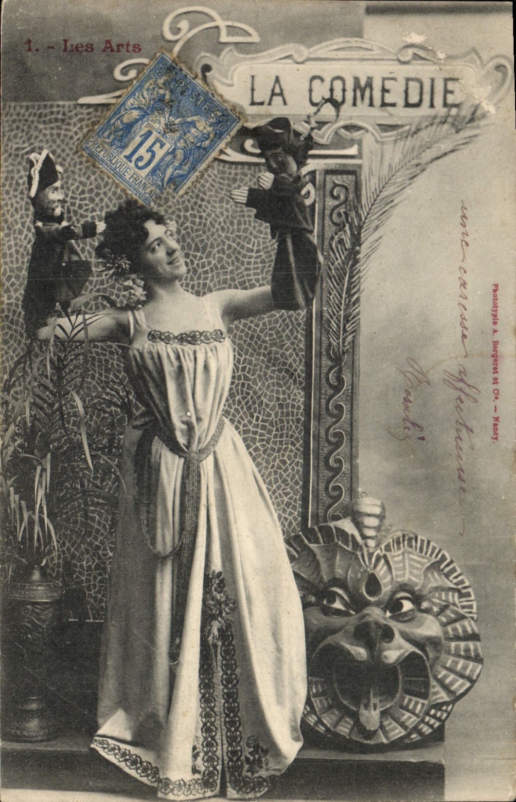 Die Komödie — Theater — Phototypie A. Bourgues et Cie, Nancy