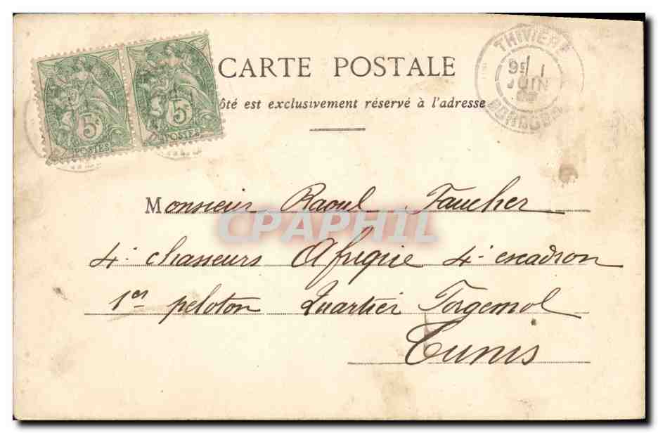Stadtwahl in Nancy — 10. Juni 1902 — Phototypie A. Bergeret & Cie — Rückseite