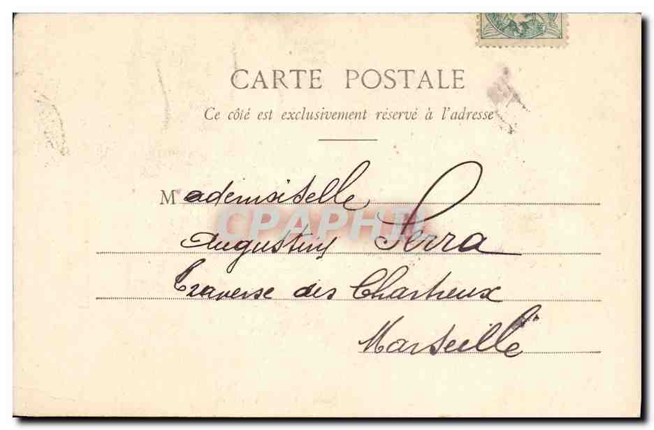 Hortensia — Langage des Fleurs — Phototypie A. Bézard & Cie, Paris — Verso