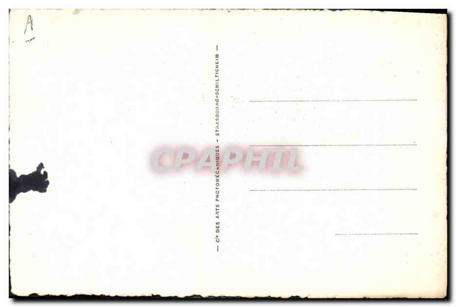 CPA Louis XVI Roi de France — Verso