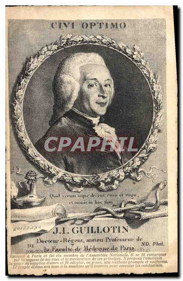 CPA Guillotin Guillotine