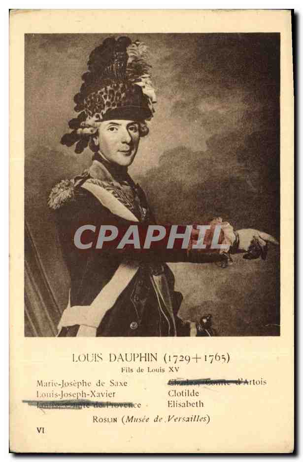 CPA Louis Dauphin Fils de Louis XV