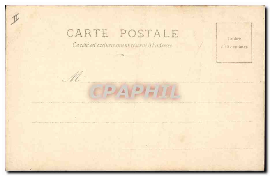 CPA Musee de Versailles Boucher Jeanne Antoinette Poisson — Rückseite