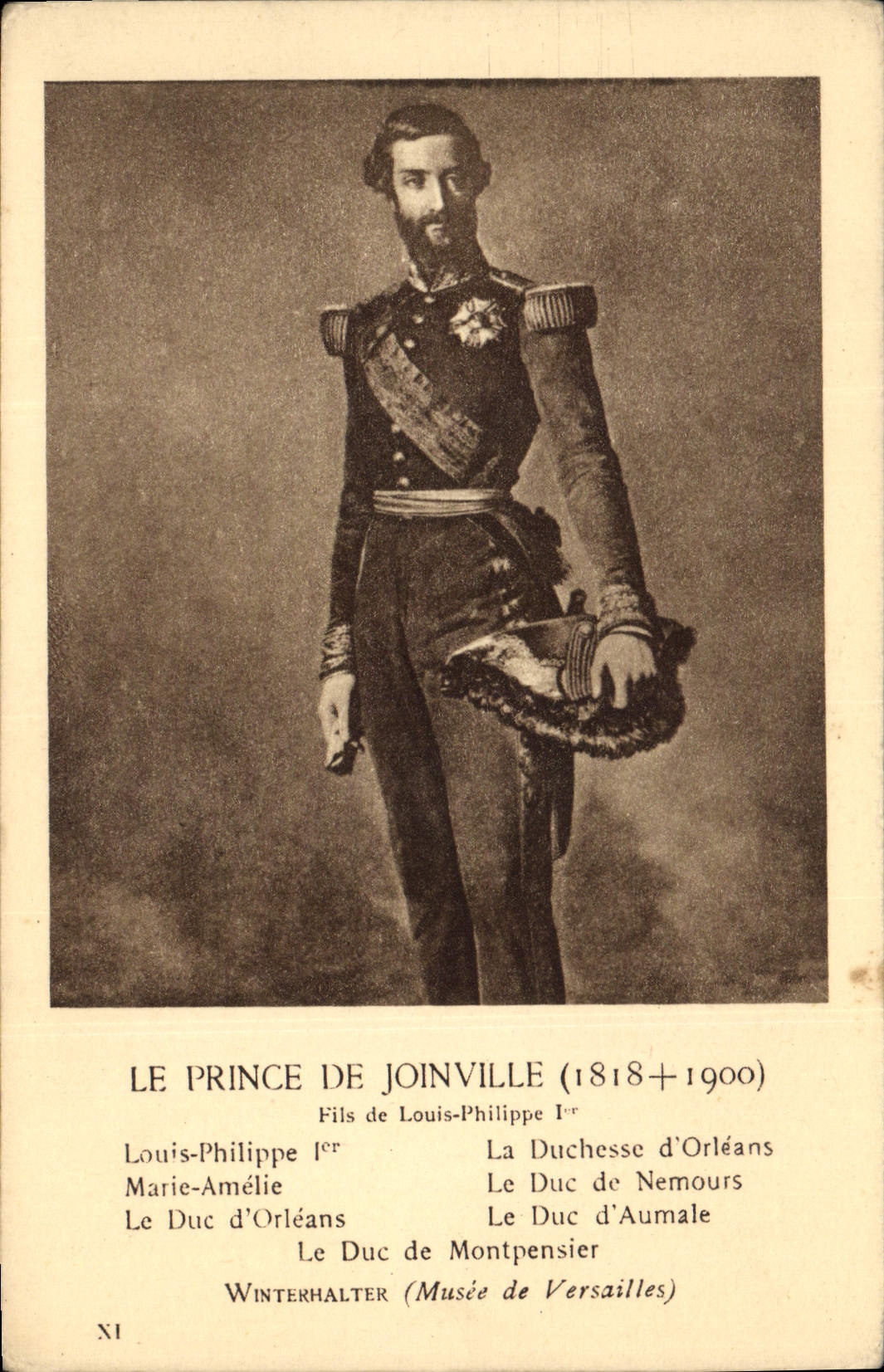 CPA La prince de Joinville Fils de Louis Philippe 1er 