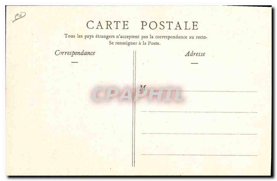 CPA Catastrophe des Mines de Courrieres Benediction de la Fosse Commune TOP  — Rückseite