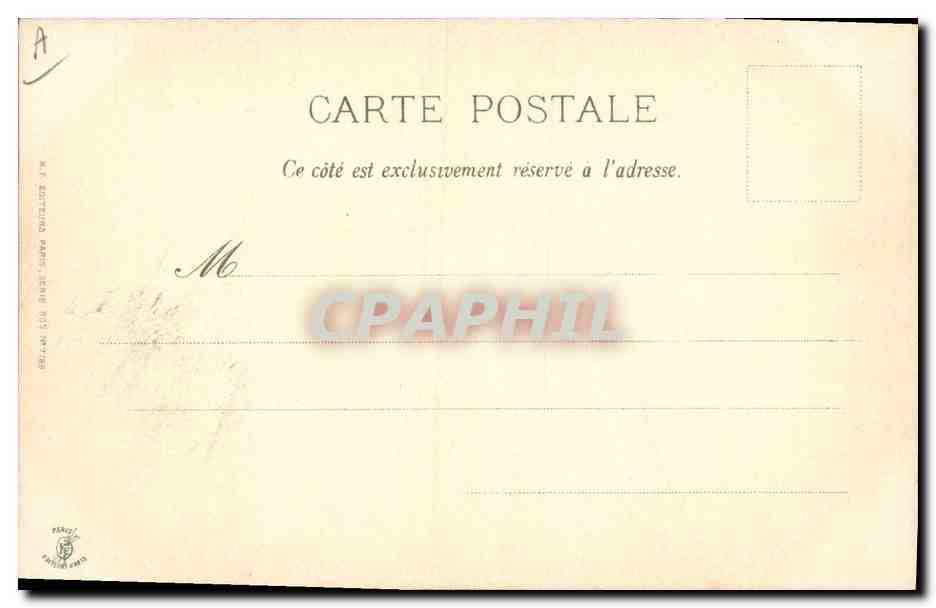 Chien de race Collie — portrait — éditeur M. A. ÉDITIONS PARIS 1915 — Reverso