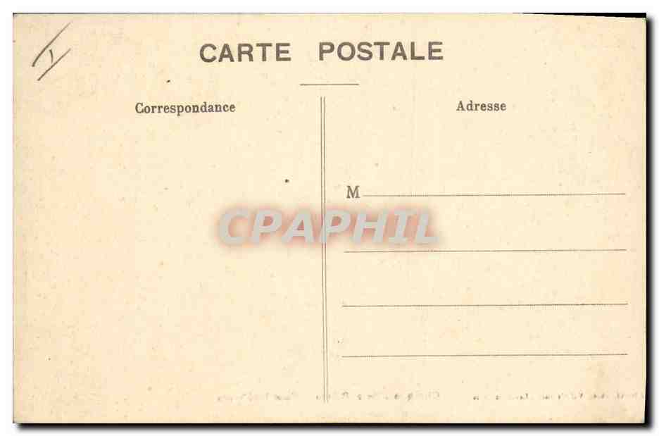 Clinique d'Ille et Rance — Cour intérieure — Éditeur : Éd. Boudet, Valois-Socq, Lavallois-Paris — Verso