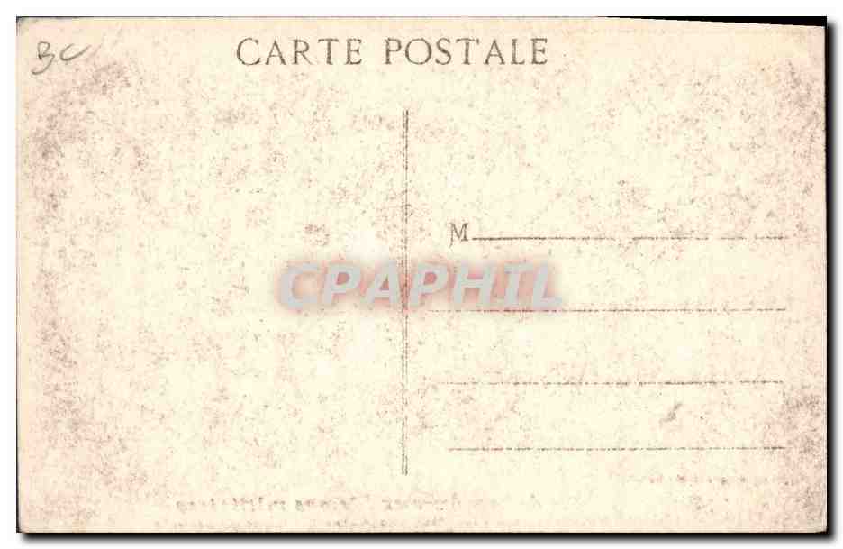 Sté de Secours aux Blessés militaires — Hôpital auxiliaire 2 — Cour principale — Baudoin photo - Marseille — Rückseite