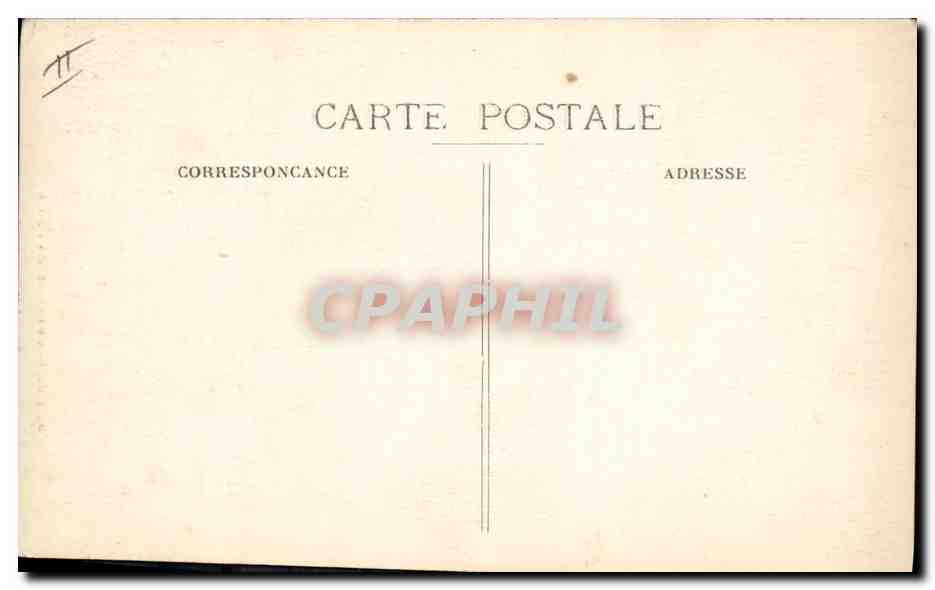 CPA Militaria Poste de secours en Alsace Croix Rouge  — Rückseite