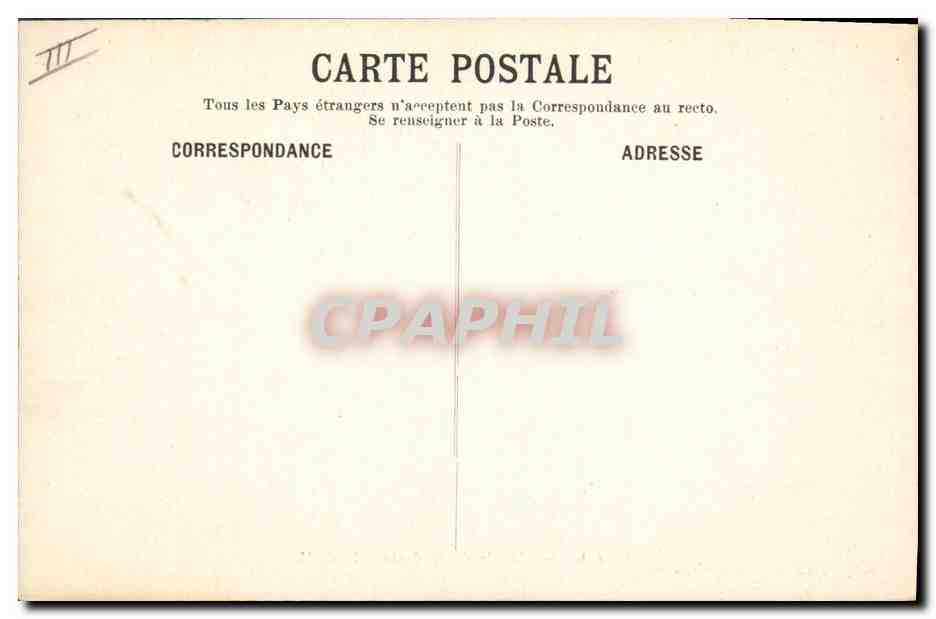 Grenoble — L'École de Médecine — Phot. M. Eug. Robert, Grenoble — Rückseite