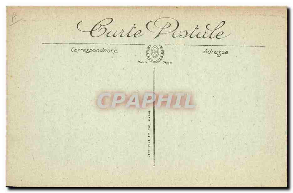 Chambre « LES ANÉMONES » — Clinique du Dr CH. BONNET, 17, rue de la Chaise, Paris — Verso