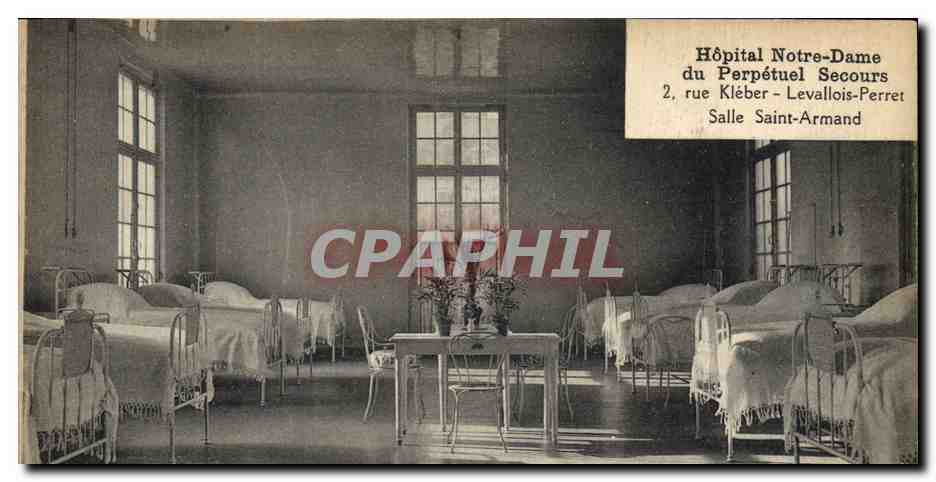 Hôpital Notre-Dame du Perpétuel Secours — Salle Saint-Armand — rue Kléber, Levallois-Perret