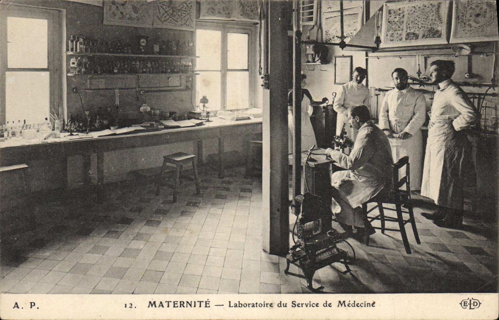 Maternité — Laboratoire du Service de Médecine — A.P. 12