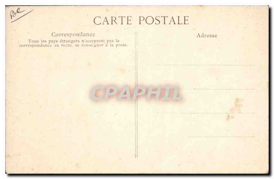 Maternité — Laboratoire du Service de Médecine — A.P. 12 — Verso