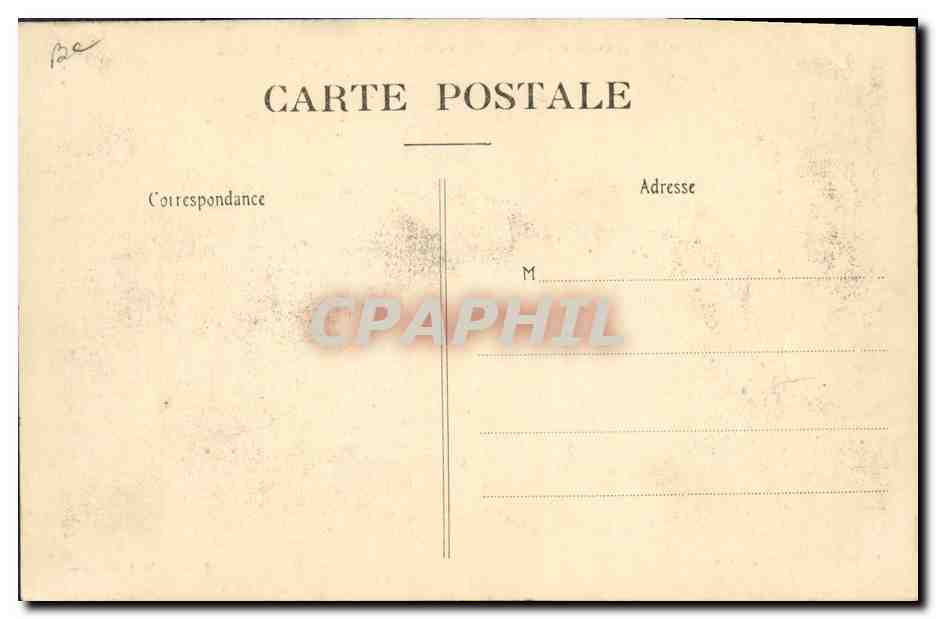 Union Maternelle du XIVe Arrondissement de PARIS — L'examen des bébés — Phototype L. Bienaime, Reims — Rückseite
