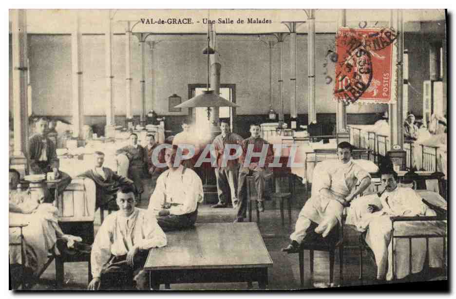 VAL-de-GRACE - Une Salle de Malades — Éditeur non visible, n° de série non visible