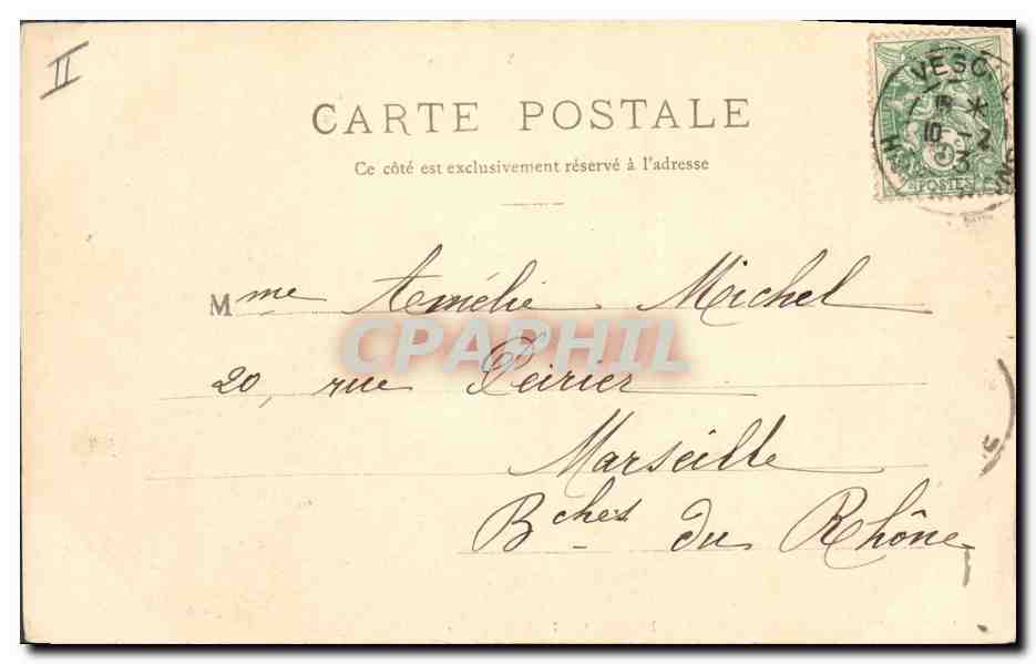 Hôpital Civil et Militaire — Vesoul — L. Bau, éditeur — Rückseite