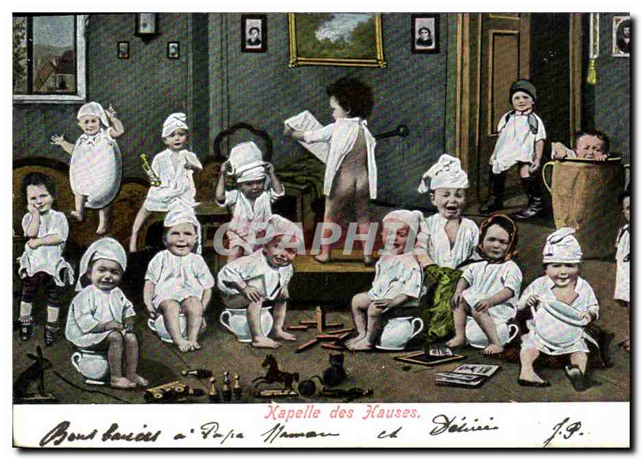 CPA Fantaisie Enfant Bebe 