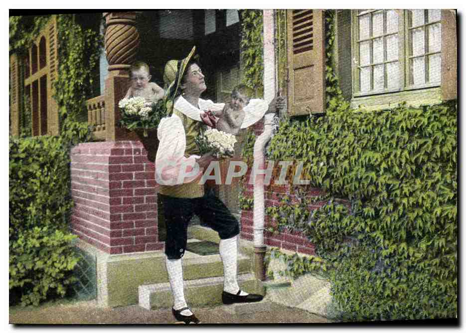 CPA Fantaisie Enfant Bebe 