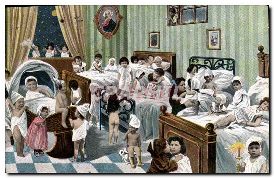 CPA Fantaisie Enfant Bebe 