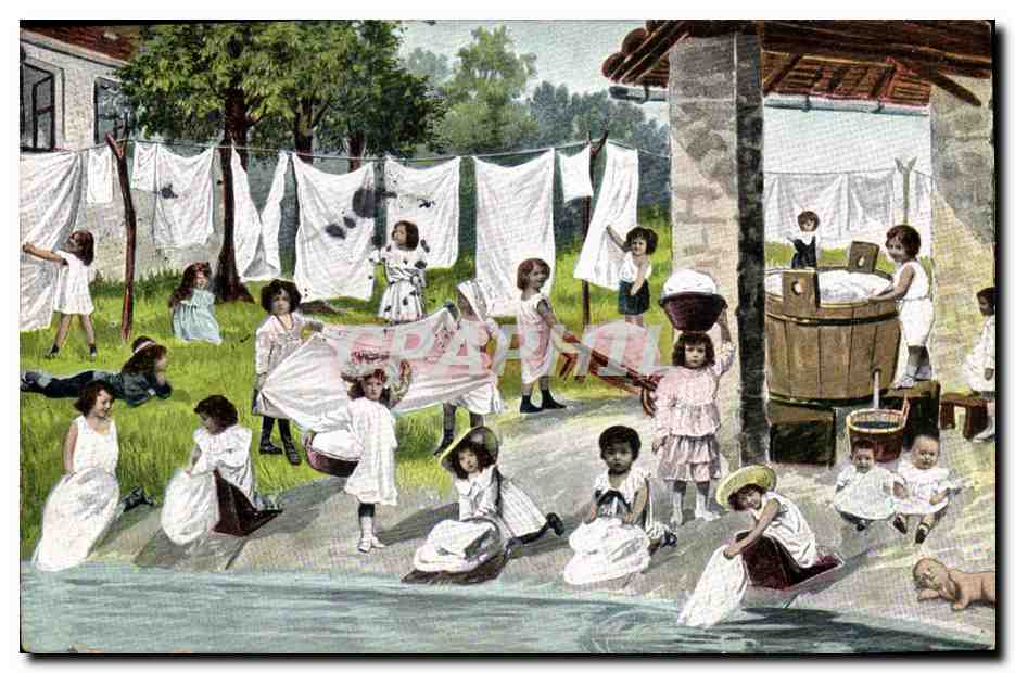 CPA Fantaisie Enfant Bebe 