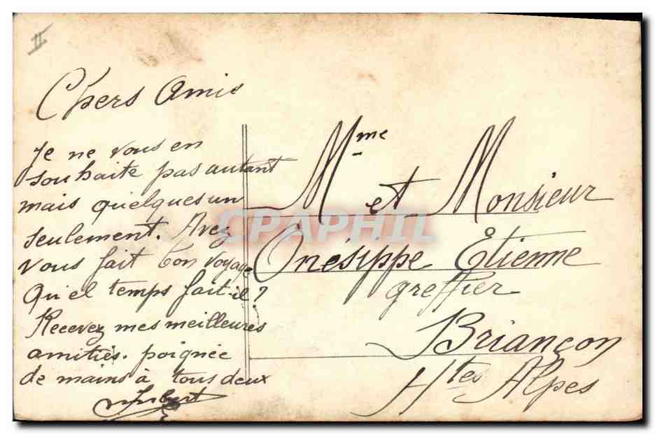 CPA Fantaisie Enfant Bebe  — Rückseite