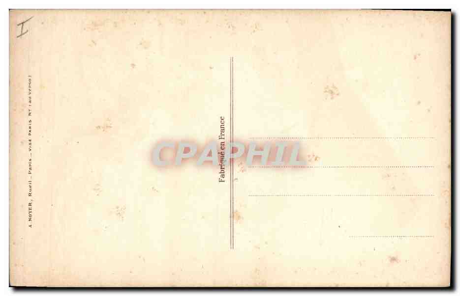CPA Fantaisie Enfant Bebe Avion Aviation — Verso